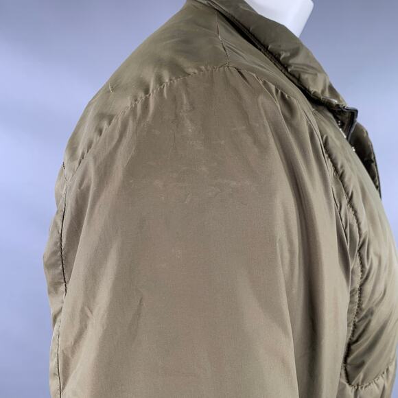 DIRK BIKKEMBERGS Size L Green Olive Polyester Blend Jacket - Picture 7 of 14